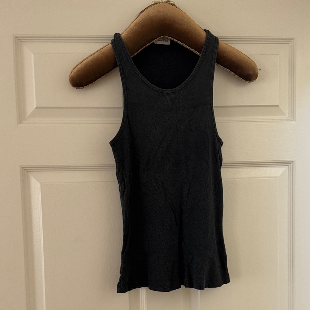 American Vintage Grey Sleeveless Tank Top